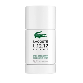 Lacoste L.12.12 Blanc Deo Stick 75 G hos parfumerihamoghende.dk 